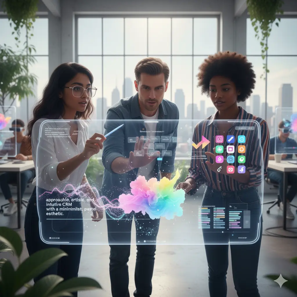 Vibe coding illustration